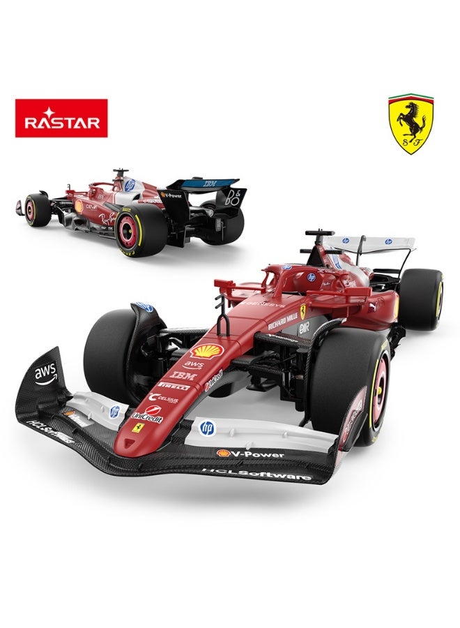 RASTAR Ferrari SF-24 Formula 1 Remote Control Car 1:12 Scale Red - Image 4